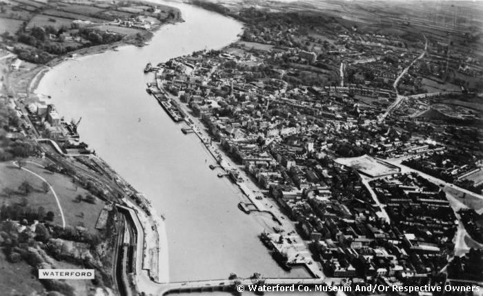 Aerial View Of Waterford City