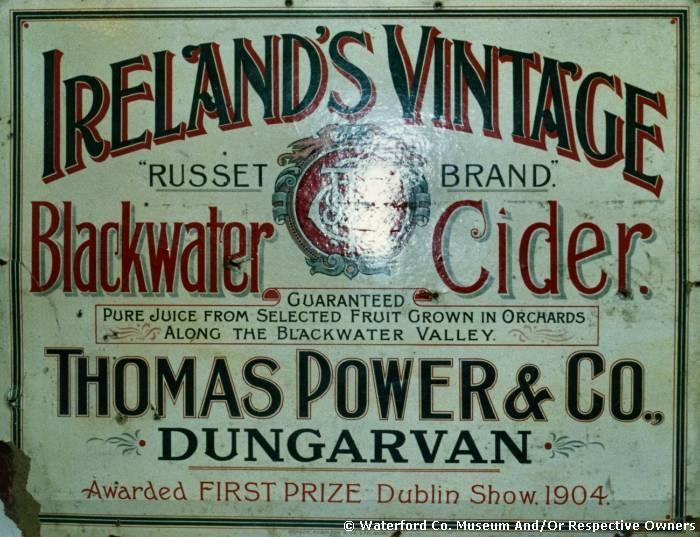 Power's Brewery, Cider Advertisement, Dungarvan 