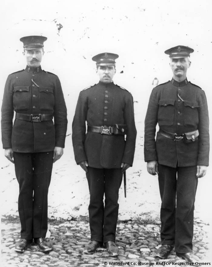 Three Members Of The Royal Irish Constabulary