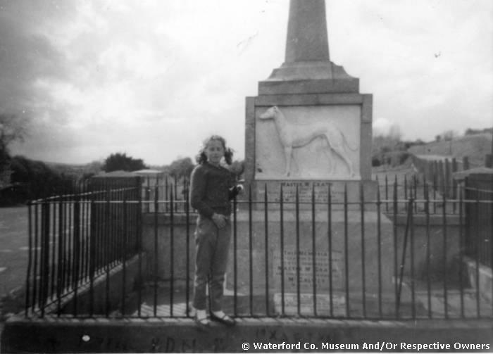 Unidentified Girl At Master McGrath's Monument