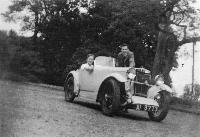 Donal & John Moloney With M.G. Car